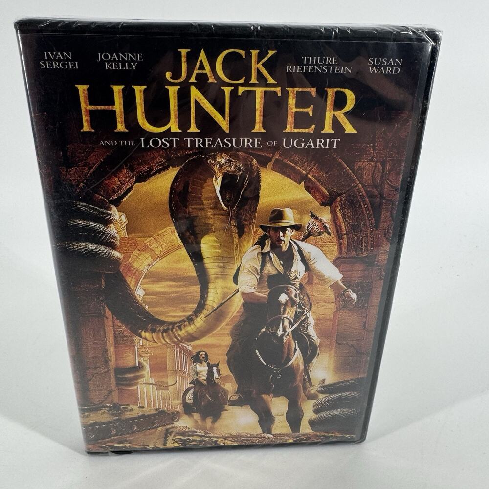 JACK HUNTER AND THE LOST TREASURE OF UGARIT*DVD* IVAN SERGEI / New SEALED